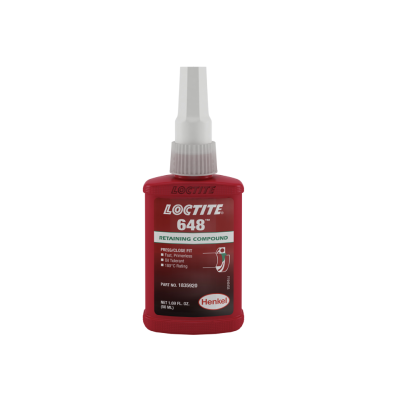 LOCTITE 648 FIJ PIEZAS CILINDRICAS H 0,15 MM X 50ml